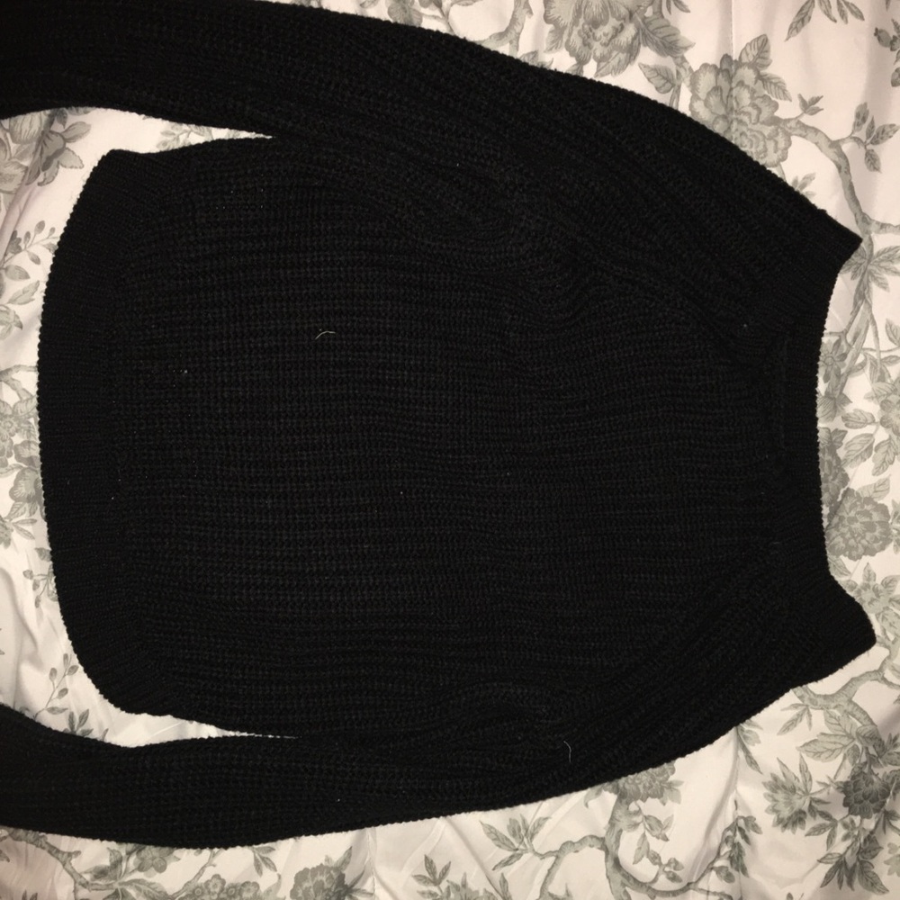 Black Knit Sweater